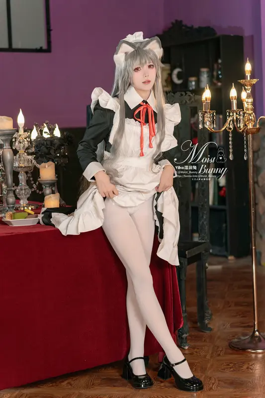 咬一口兔娘(Yiko湿润兔) – NO.213 2月月票特典『菲奇子女仆』 14