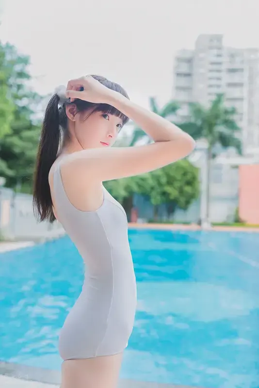 祖木子 NO.015 泳边白丝 11