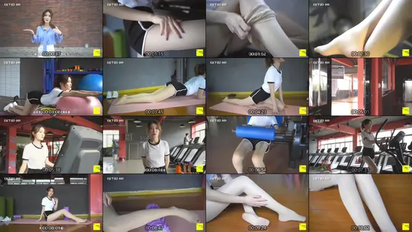 【iess秀 052】美女薇薇穿丝袜教你健身 6